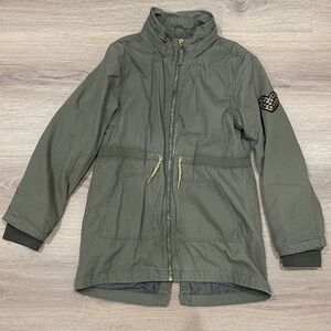 H&M Kids Green Raincoat with Heart Detail